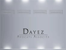 Tablet Screenshot of dayez.be
